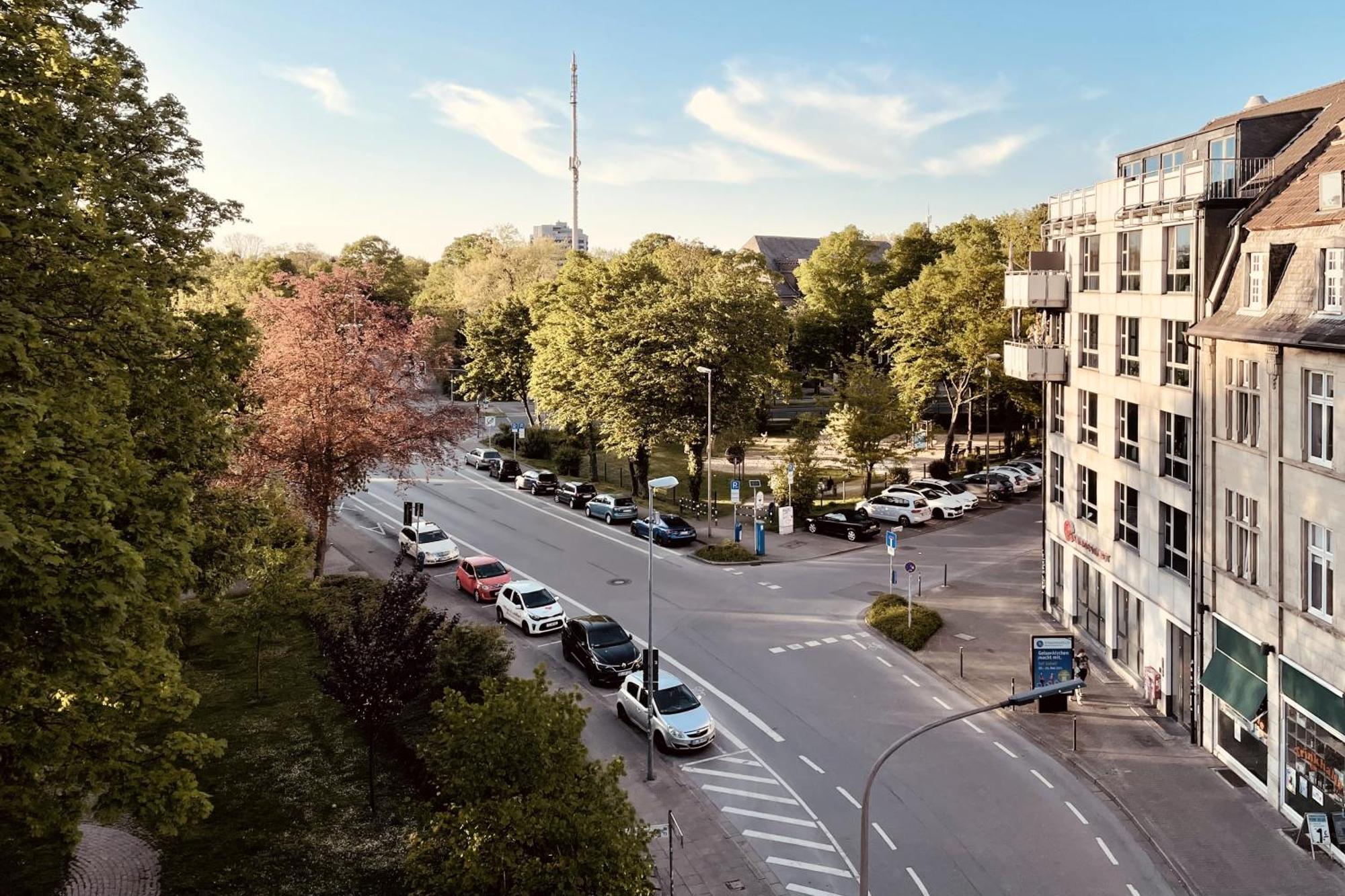 Domblick 2 I Balkon I Parkplatz I Naehe Veltins-Arena Gelsenkirchen Exterior foto